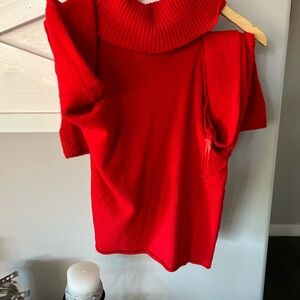 Beautiful red sweater, perfect for the holidays